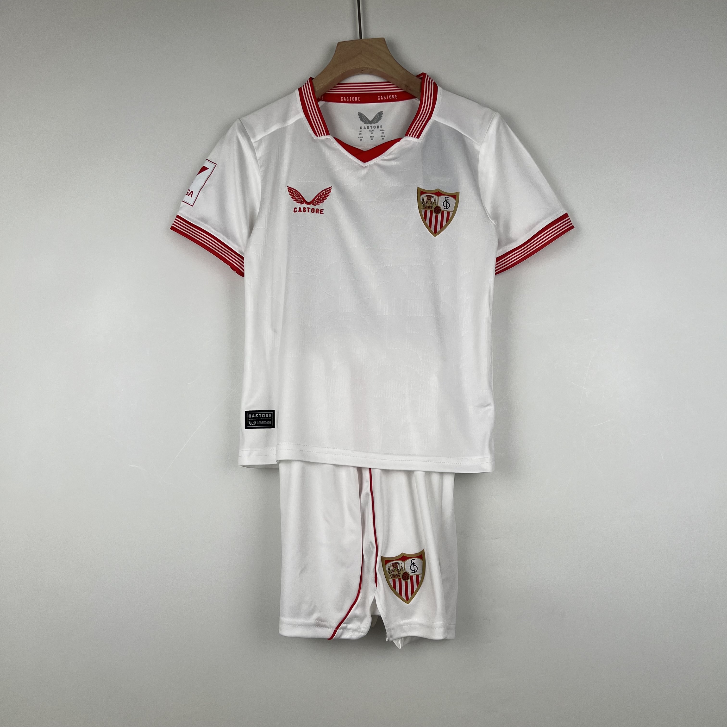 Sevilla 23-24 Home Stadium Kids Kit